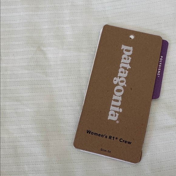 Patagonia Women’s R1  Crew Fleece Sweatshirt Black Large - Picture 13 of 13